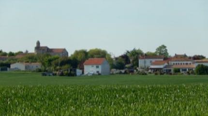 Vue de La Croix-Comtesse (Plaine d’Aunis)