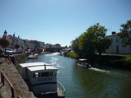 Vue de Marans (Aunis Nord)