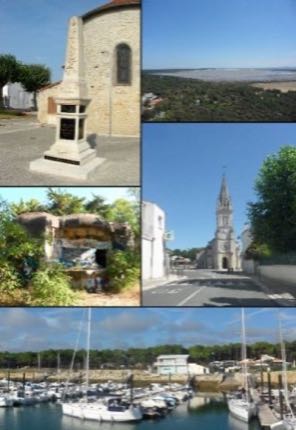 Vue de Les Mathes (Marennes-Seudre)