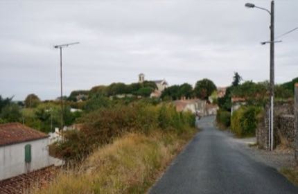 Vue de Chaillé-les-Marais (Aunis Nord)