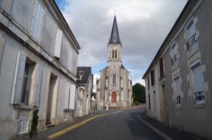 Vue de Le Gué-de-Velluire (Aunis Nord)