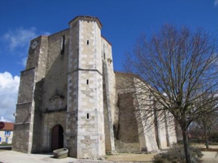 Vue de Saint-Benoist-sur-Mer (Aunis Nord)